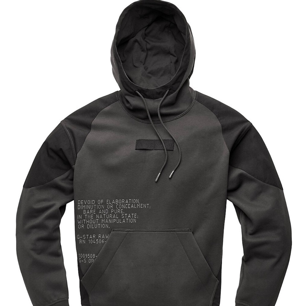 G-Star RAW Mix Graphic Hoodie Sweatshirt